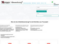 initiativbewerbungen.com Webseite Vorschau