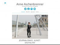 anne-aschenbrenner.com Webseite Vorschau