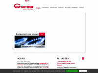 gurtner.fr Webseite Vorschau