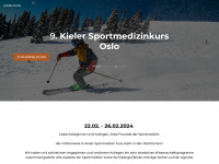 kieler-sportmedizinkurs.de Webseite Vorschau