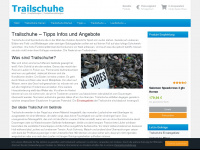 trailschuhe-test.de Webseite Vorschau
