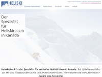 heliskicheck.de Webseite Vorschau