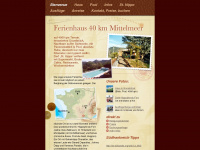 ferienhaus-suedfrankreich.org Webseite Vorschau