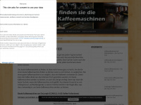 bestekaffeemaschine.com Webseite Vorschau