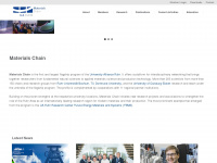 materials-chain.com Webseite Vorschau