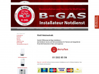 bgas-wolf-service.at Webseite Vorschau