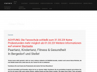 tanzschule-bergedorf.com Webseite Vorschau