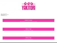 yakitori.de Webseite Vorschau