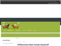 hunde-gassitreff.de Webseite Vorschau