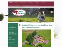 biohof-overesch.de Webseite Vorschau