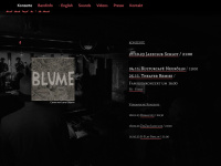 blume-music.weebly.com Webseite Vorschau