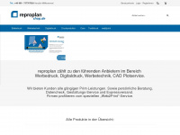 reproplan-shop.de Webseite Vorschau