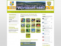 tsgwoersdorf1887.de Webseite Vorschau