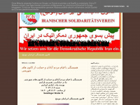 iranischesolidaritaet.blogspot.com Webseite Vorschau