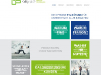 up-digital.de Webseite Vorschau