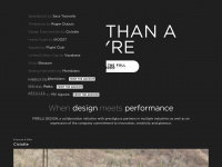 pirellidesign.com Webseite Vorschau