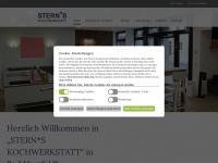 sterns-kochwerkstatt.de Webseite Vorschau