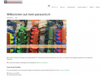 mein-paracord.ch Webseite Vorschau