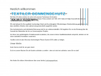 textilersonnenschutz.de Webseite Vorschau