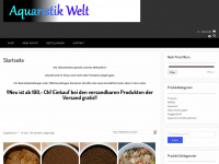 aquaristik-welt.ch Webseite Vorschau