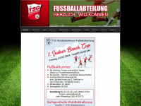 tsg-fussballabteilung.de Webseite Vorschau