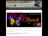 tanzschule-münchen.de Webseite Vorschau