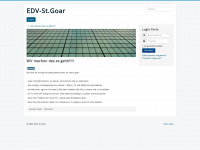 edv-stgoar.com Webseite Vorschau