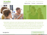 traineeprogramm-oekolandbau.de Webseite Vorschau