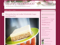 veganunicornfood.wordpress.com Webseite Vorschau
