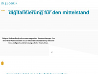 digicom.one Webseite Vorschau
