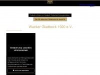 wacker-gladbeck.de Webseite Vorschau