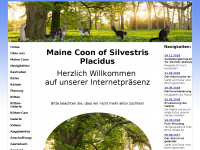 silvestris-placidus.de Webseite Vorschau