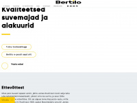 bertilo.com Webseite Vorschau