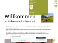 schusterhof-itter.at Webseite Vorschau