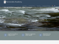 parmenides-academy.de Webseite Vorschau