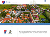 pistin.cz Webseite Vorschau