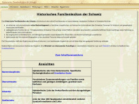 frutigergeschlechter.ch Webseite Vorschau