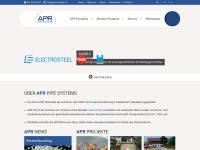 apr-schweiz.ch Webseite Vorschau