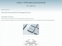 itbit-managed-services.de Webseite Vorschau