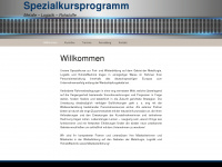 spezialkursprogramm.at Webseite Vorschau