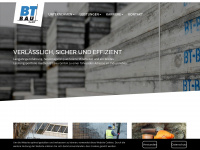 btbau.com Webseite Vorschau