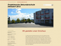 projektwochedielsdorf2015.wordpress.com Webseite Vorschau