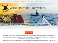profiwelt.ch Webseite Vorschau