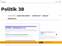 politik38.de Webseite Vorschau
