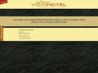 kleinesweinhotel.de Webseite Vorschau
