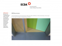 e-c-d-a.eu Webseite Vorschau