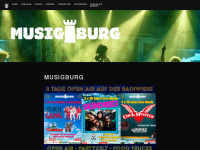 musigburg.ch Webseite Vorschau