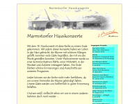 marmstorfer-hauskonzerte.de Webseite Vorschau