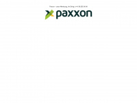 paxxon.ch Webseite Vorschau