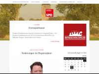 spd-kerpen-mitte-west.de Webseite Vorschau